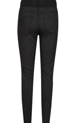 Freequent Bukser - Shantal - Black w. Pirate Black