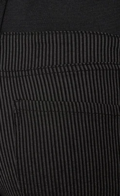 Freequent Bukser - Shantal - Black w. Pirate Black