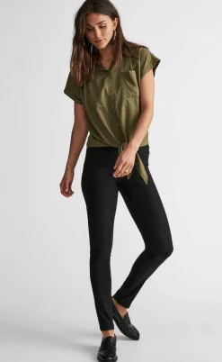 Freequent Bukser - Shantal Power - Black