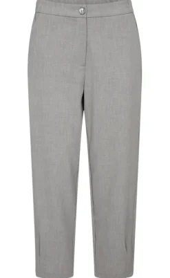 Freequent Bukser - Swift - Light Grey Melange