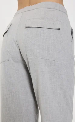 Freequent Bukser - Swift - Light Grey Melange