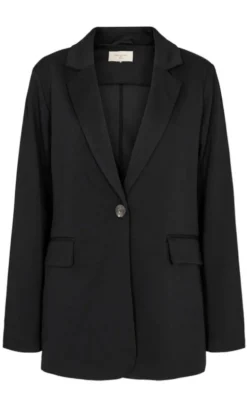 Freequent Jakke / Blazer - Nanni Structure - Black