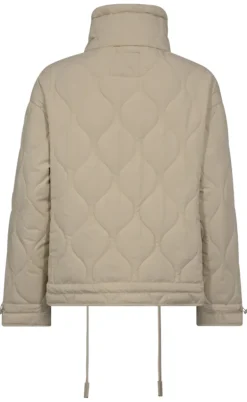 Freequent Jakke - Blob - Silver Mink