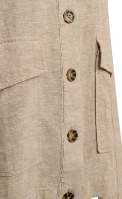 Freequent Jakke - Lava - Sand Melange