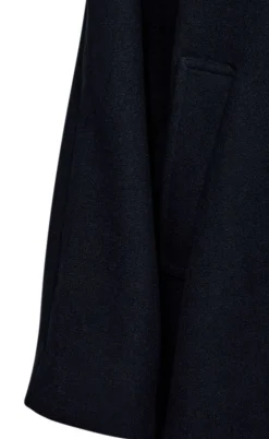 Freequent Jakke - Mellon Long - Navy Blazer