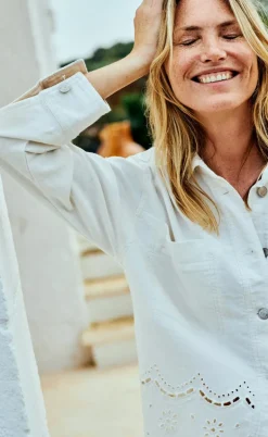 Freequent Jakke - Tanni - Star Off-white