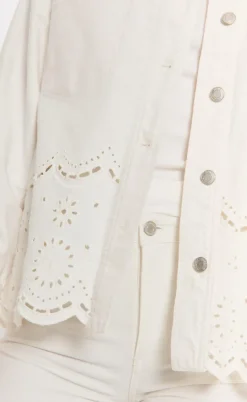 Freequent Jakke - Tanni - Star Off-white