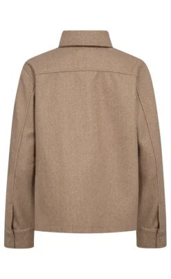 Freequent Jakke - Yanna - Silver Mink Melange