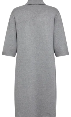 Freequent Kjole - Ani - Medium Grey Melange