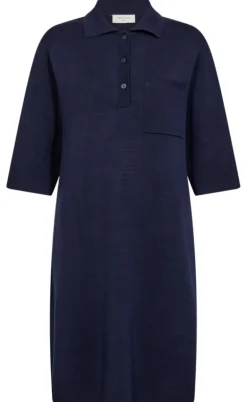 Freequent Kjole - Ani - Navy Blazer