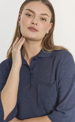 Freequent Kjole - Ani - Navy Blazer