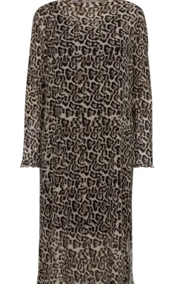 Freequent Kjole - Edelyn - Oxford Tan w. Black