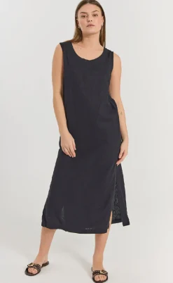 Freequent Kjole - Laluna - Black