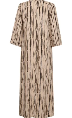 Freequent Kjole - Larin - Sand Melange w. Black