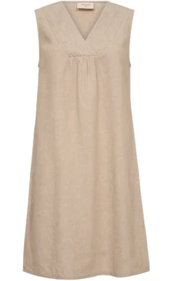 Freequent Kjole - Lava - Sand Melange