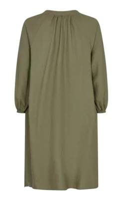 Freequent Kjole - Lava Kaftan - Deep Lichen Green