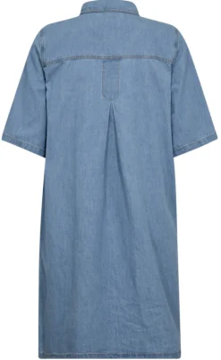 Freequent Kjole - Lisea - Light Blue Denim