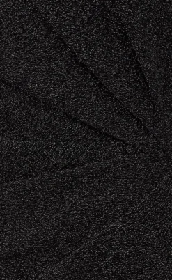 Freequent Kjole - Sissel - Black W. Black Metallic