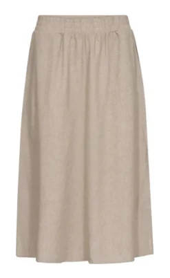 Freequent Nederdel - Lava - Sand Melange