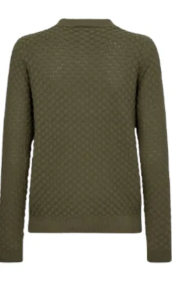 Freequent Pullover - Dodo Damio - Deep Lichen Green