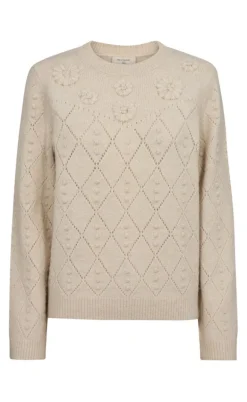 Freequent Pullover - Stokke - Moonbeam