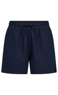 Freequent Shorts - Lava - Navy Blazer