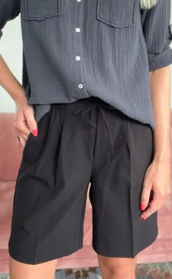 Freequent Shorts - Lizy - Black