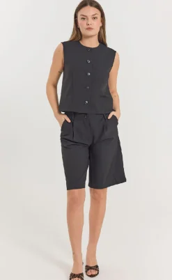 Freequent Shorts - Maeve - Black