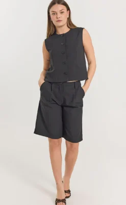 Freequent Shorts - Maeve - Black