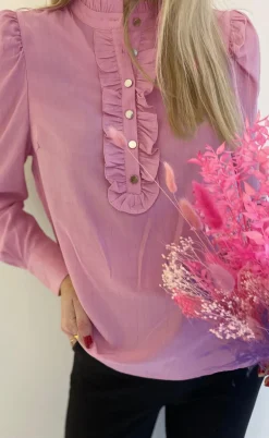 Freequent Skjorte - April - Lilac Sachet