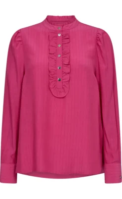 Freequent Skjorte - April - Raspberry Rose