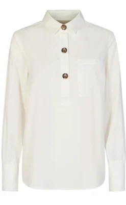 Freequent Skjorte - Flynn - Off White