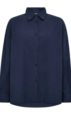 Freequent Skjorte - Jally - Navy/Blazer