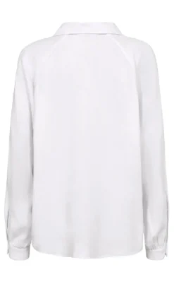 Freequent Skjorte - Lava L/S - Brilliant White