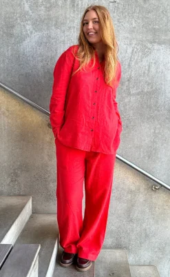 Freequent Skjorte - Lava Simple - Bittersweet