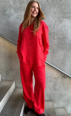 Freequent Skjorte - Lava Simple - Bittersweet