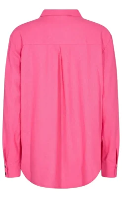 Freequent Skjorte - Lava Simple - Carmine Rose