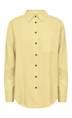 Freequent Skjorte - Lava Simple - Popcorn