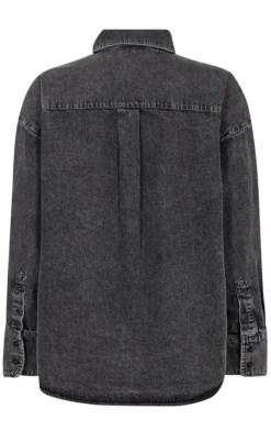 Freequent Skjorte - Lisea - Vintage Grey Denim