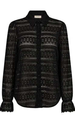 Freequent Skjorte - Novon - Black