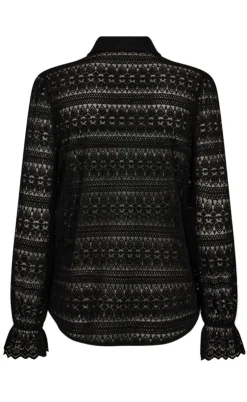 Freequent Skjorte - Novon - Black