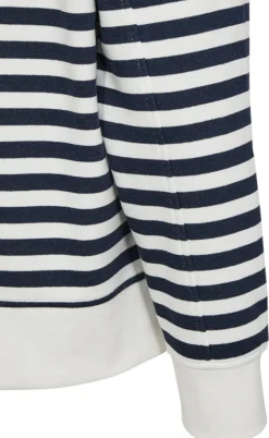 Freequent Striktrøje - Fiffi - Off-white w- Navy Blazer