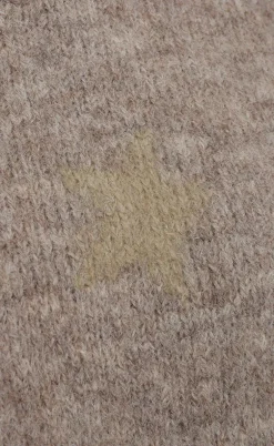 Freequent Striktrøje - Louisa - Silver Mink Melange w. Moonbeam Melange