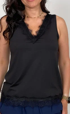 Freequent Top - Bicco - Black