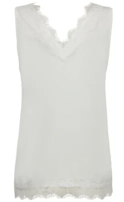 Freequent Top - Bicco - Off-white