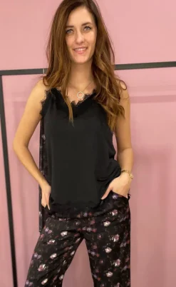 Freequent Top - Bicco Strap - Black