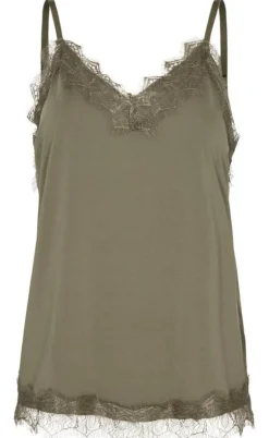 Freequent Top - Bicco Strap - Deep Lichen Green