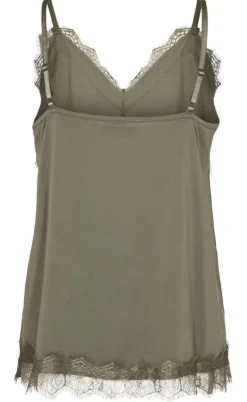 Freequent Top - Bicco Strap - Deep Lichen Green