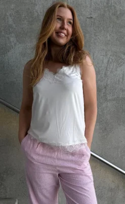 Freequent Top - Bicco Strap - Off White