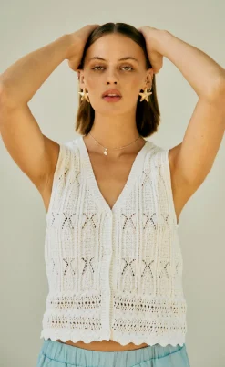 Freequent Vest - Fraya - Brilliant White